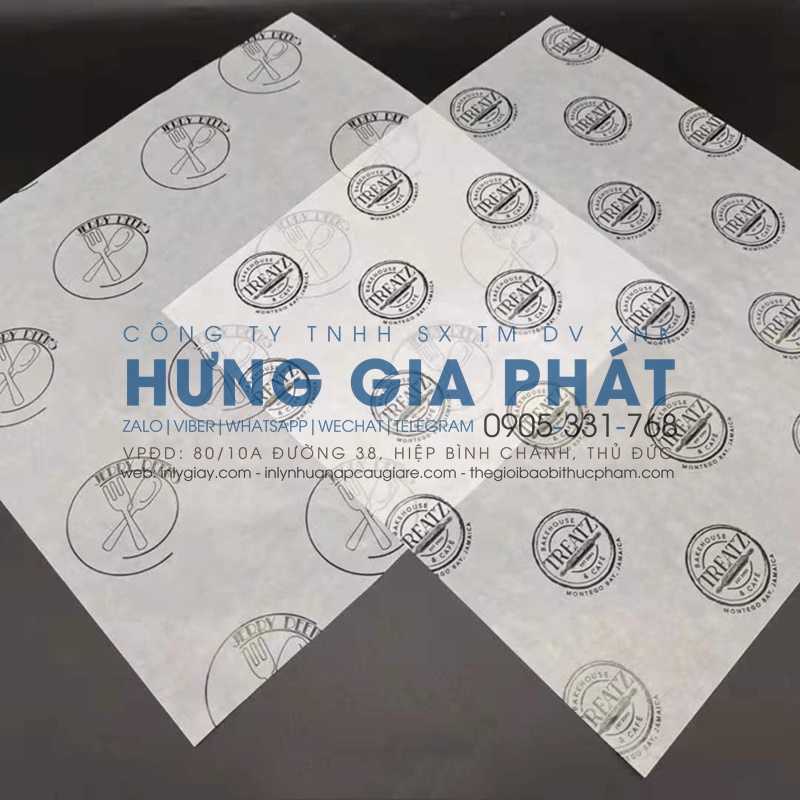 giay chong tham dau, giay lot banh, giay goi xoi,paper greaseproof Kit 4~5, greaseproof paper sandwich,paper fast food, wrapping wax paper