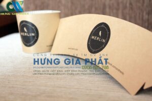 cover ly giay, tay quai ly giay, sleeve paper cup, Coffee Cup Sleeve, chong nong ly giay, vong cach nhiet ly giay,in logo chong nong ly giay